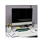 Mind Reader Contemporary Monitor Stand and Laptop Riser, White (MARMON-WHT)