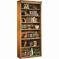 Martin Furniture Huntington Oak Office Collection in Wheat Finish; 84H Open Bookcase