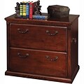 Martin Furniture Huntington Oak Office Collection in Burnish Finish; 2-Drawer Lateral File