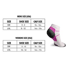 Extreme Fit High Energy Compression Socks, Large/XL, 6 Pairs/Pack (EF-6BRACS-MIX-L)