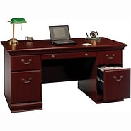 Bush® Birmingham; Executive Desk Bundle