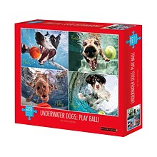 Willow Creek Underwater Dogs: Play Ball 1000-Piece Jigsaw Puzzle (48482)