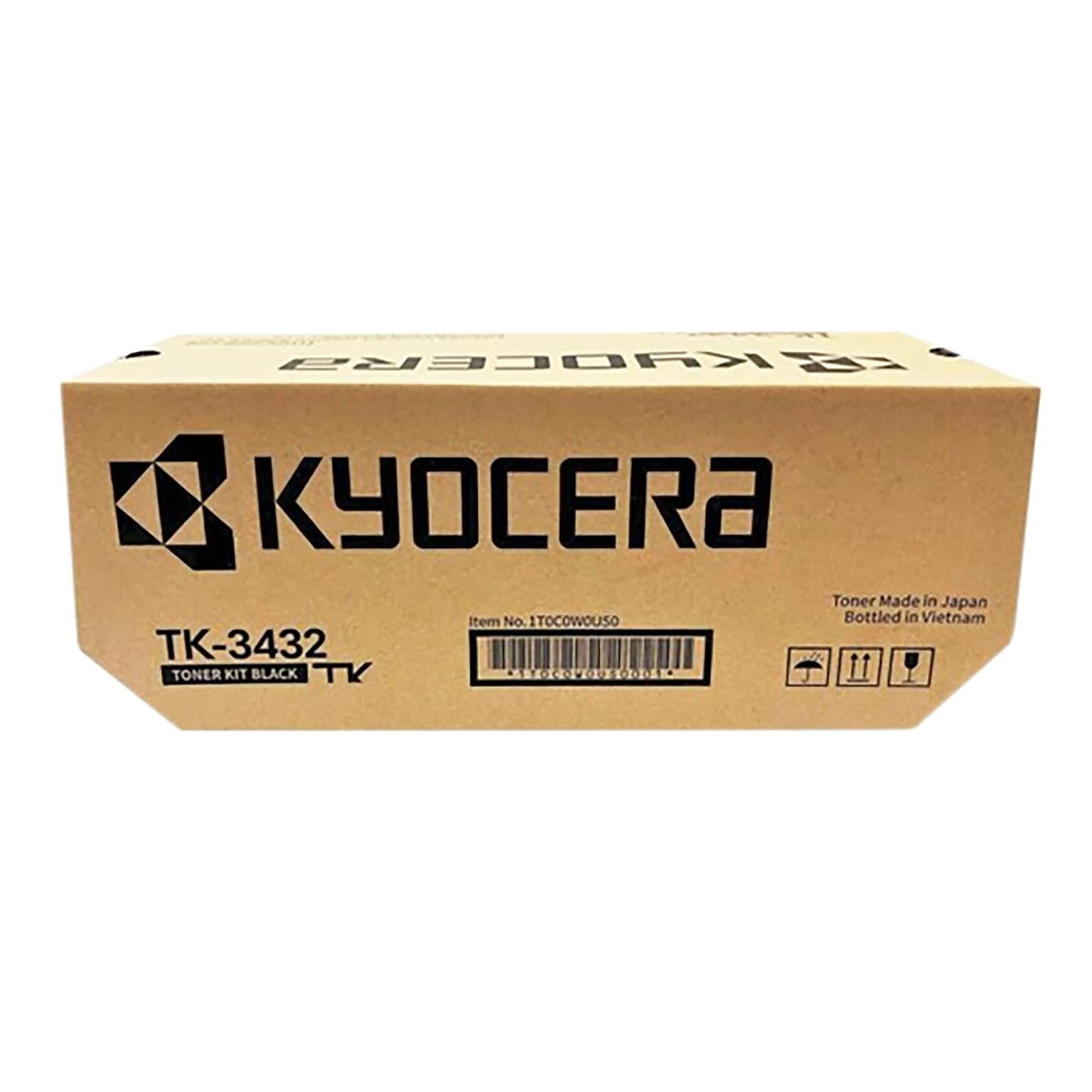 Kyocera TK-3432 Black Standard Yield Toner Cartridge (KYOTK3432)