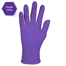 Kimberly-Clark Powder Free Purple Nitrile Gloves, Small, 100/Box (55081)