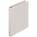 Quill Brand® Standard 5/8 3-Ring, Binder, White (739213)