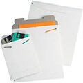 White Flat Mailers; 100-Pack, 22Wx27L