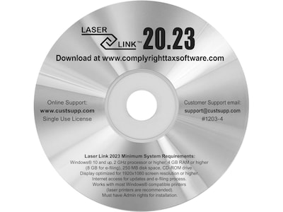 ComplyRight LaserLink 2023 for 1 User, Windows, Disc (12034)
