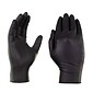 Ammex Professional Series Powder Free Nitrile Exam Gloves, Latex Free, XL, Black, 100/Box, 10/Carton (ABNPF48100-CC)