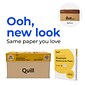 Quill Brand® 8.5" x 11" Premium Multipurpose Paper, 20 lbs., 97 Brightness, 500 Sheets/Ream, 10 Reams/Carton (X81120CT)