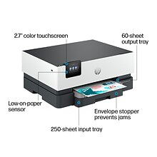 HP OfficeJet Pro 9110b Wireless Color Inkjet Printer, Best for Office (5A0S1A)