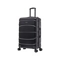 DUKAP SENSE Polycarbonate/ABS Large Suitcase, Black (DKSEN00L-BLK)