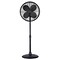 Good Housekeeping 3-Speed Oscillating Pedestal Fan, Matte Black (92654-MB)