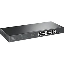 TP-LINK 18-Port Gigabit Ethernet PoE Unmanaged Switch, Black (TL-SG1218MP)