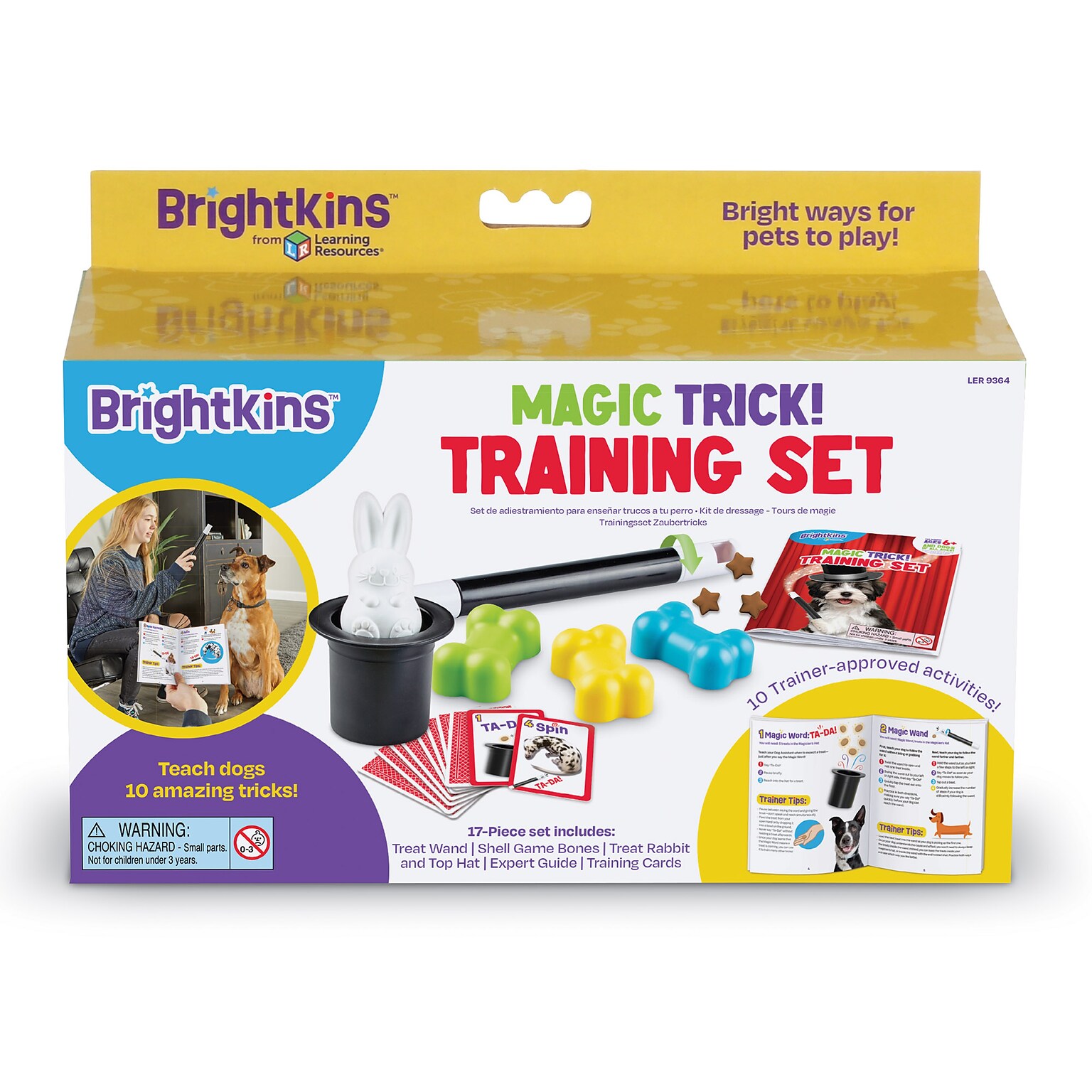 Brightkins Magic Trick! Training Set, Multicolored, 6 Pieces (LER9364)