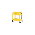 H. Wilson® Extra-Strong Colored Metal Utility Carts; Yellow