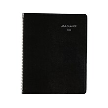 2024 AT-A-GLANCE DayMinder 7 x 8.75 Weekly Planner, Black (G535-00-24)
