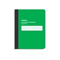 Staples Composition Notebook, 7.5 x 9.75, College Ruled, 80 Sheets, Green (ST55079)