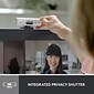 Logitech Brio 500 HD Webcam, 4 Megapixels, Off-White (960-001427)