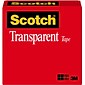 Scotch® Transparent Tape Refill, 3/4" x 72 yds. (600)