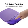 Gel Mouse Pad/Wrist Rest Combo, Purple (18265)