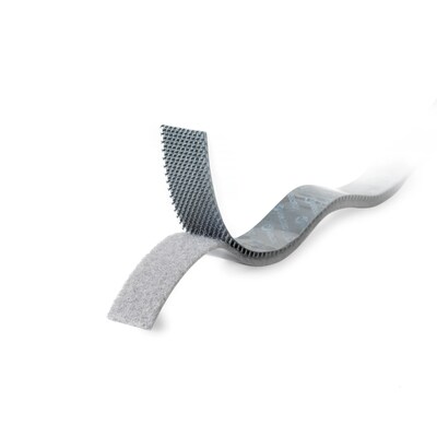 Velcro® Brand Extreme Outdoor 1" x 10' Hook & Loop Fastener Roll, Titanium (91365)