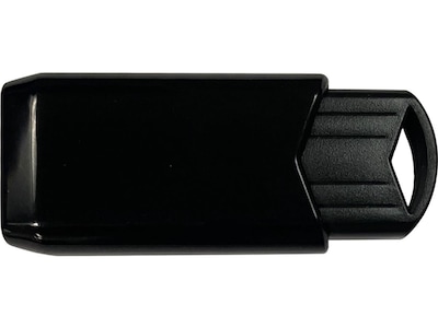 Centon DataStick Push 256GB USB 3.2 Type-A Flash Drive, Black (C1-U3J2-256G)