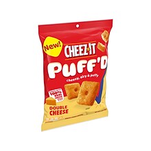 Cheez-It Puffd Double Cheese Crackers, 6 Packs/Box (KEE00022)