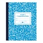 Roaring Spring Paper Products Composition Notebooks, 7.75" x 9.75", Wide Ruled, 50 Sheets, Blue (ROA77921)