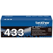 Brother TN-433 Black High Yield Toner Cartridge, Print Up to 4,500 Pages (TN433BK)