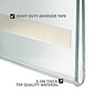Azar Adhesive Vertical Wall Sign Holders, 8.5" x 11", Clear Acrylic, 10/Pack (122021)