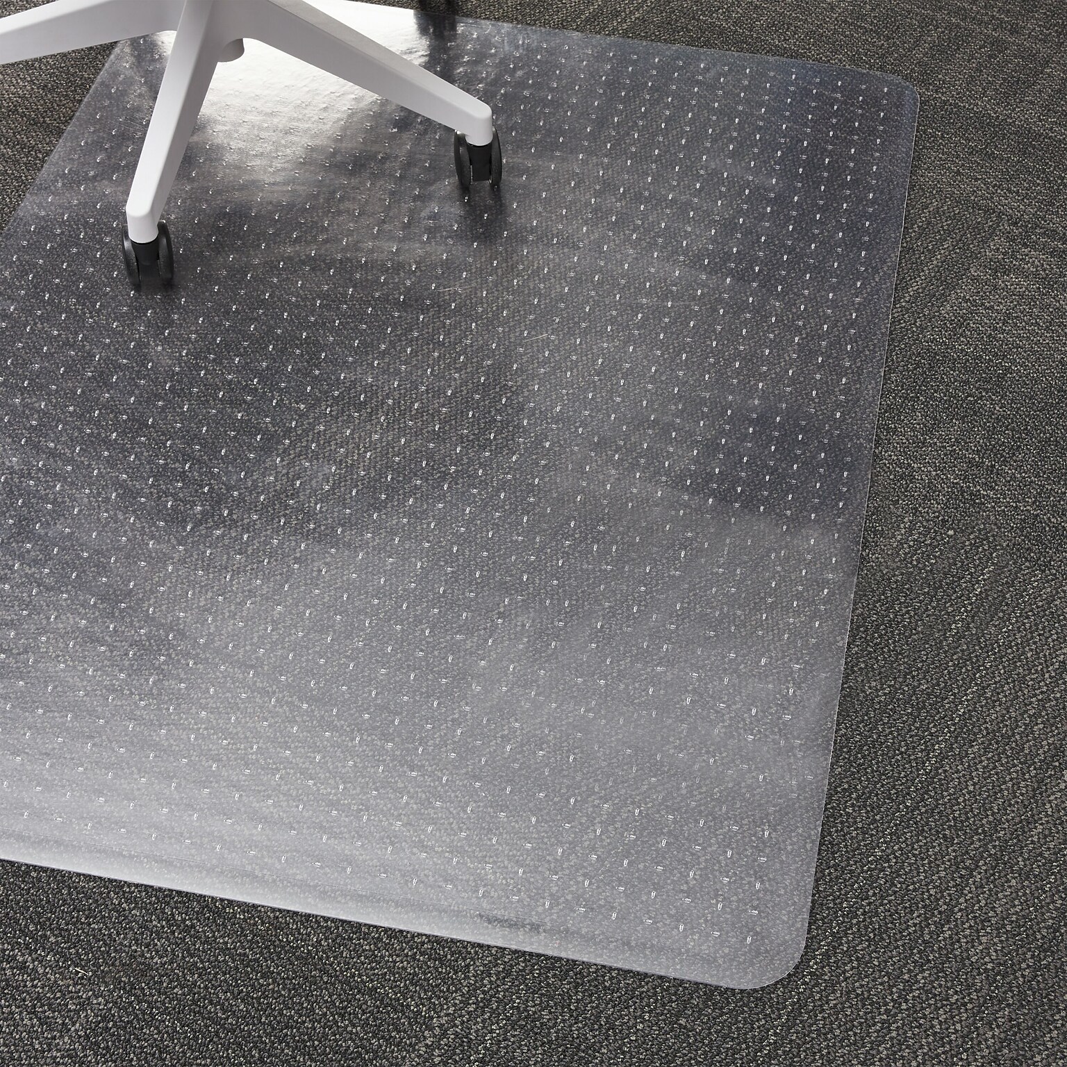 Quill Brand® Standard 36 x 48 Rectangular Chair Mat for Carpet, Resin (28593)