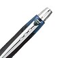 uni Jetstream RT BLX Ballpoint Pens, Medium Point, 1.0mm, Blue/Black Ink, 12/Pack (1858845)