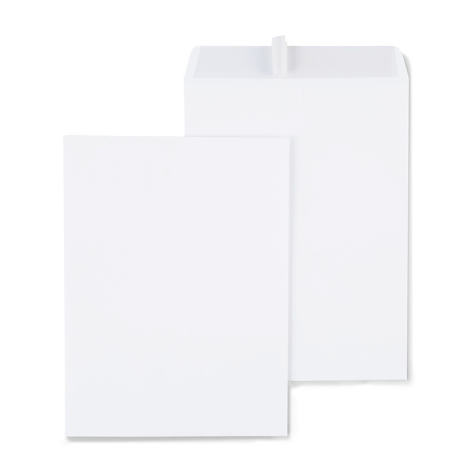 Staples EasyClose Self Seal Catalog Envelopes, 9W x 12H, White, 12/Pack (50311)