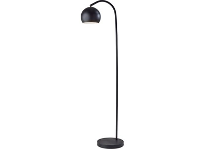 Adesso Emerson 59 Metal Floor Lamp with Globe Shade (5138-01)