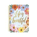 2024 BrownTrout Bonnie Marcus 6 x 7.75 Weekly & Monthly Desk Planner, Multicolor (9781975466589)