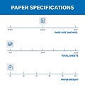 Hammermill Colors Multipurpose Paper, 20 lbs., 8.5 x 14, Blue, 500 Sheets/Ream (103317)