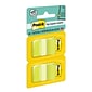 Post-it® Flags, 1" Wide, Green, 100 Flags/Pack (680-BG2)