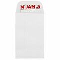 JAM PAPER Self Seal #1 Coin Business Envelopes, 2 1/4 x 3 1/2, White, 100/Pack (356838552D)