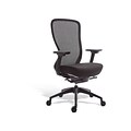 Union & Scale™ Workplace2.0™ Ayalon Ergonomic Fabric Swivel Task Chair, Black (UN51505)