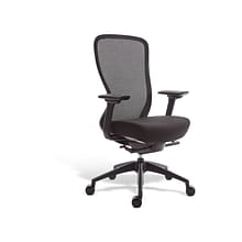 Staples® Workplace2.0™ Ayalon Ergonomic Fabric Swivel Task Chair, Black (UN51505)