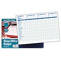 Adams® Home and Office Budget Record Journal, Ruled, Blue (AFR31)