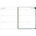 2024-2025 Blue Sky Greta 8.5 x 11 Academic Weekly & Monthly Planner, Plastic Cover, Green (136479-