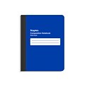 Staples® Composition Notebook, 7.5 x 9.75, Wide Ruled, 80 Sheets, Assorted Colors (ST54890)