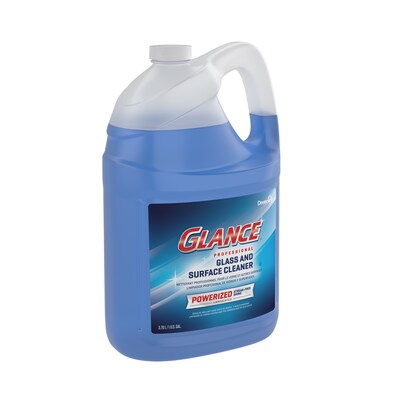 Glance Powerized Professional Glass & Surface Cleaner, 1 Gallon (CBD540311)