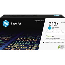 HP 213A Cyan High Yield Toner Cartridge, Prints Up to 3,000 Pages (W2131A)