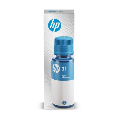 HP 31 Cyan Standard Yield Ink Cartridge Refill (1VU26AN)