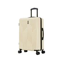 InUSA Drip Polycarbonate/ABS Medium Suitcase, Sand (IUDRI00M-SAN)