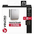 Velcro® Brand Industrial Strength 2 x 15 Hook & Loop Fastener Roll, Black (90197)