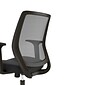 Staples® Essentials Ergonomic Fabric Swivel Task Chair, Black (UN56947)