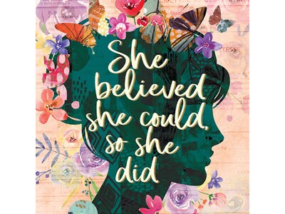She Believed She Could, So She Did, Chapter Book, Hardcover (48567)